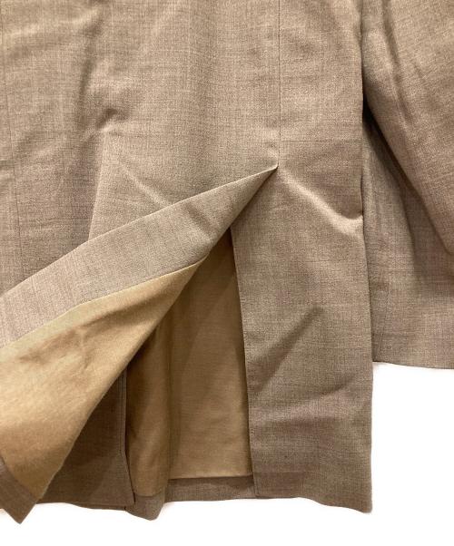 BEAUTY&YOUTH（ビューティーアンドユース）BEAUTY&YOUTH (ビューティーアンドユース) サマーウールダブルジャケット ブラウン サイズ:Mの古着・服飾アイテム