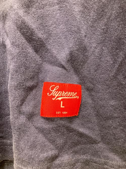 SUPREME（シュプリーム）Supreme (シュプリーム) 25ss Paneled Piping L/S Top ブルー サイズ:Lの古着・服飾アイテム