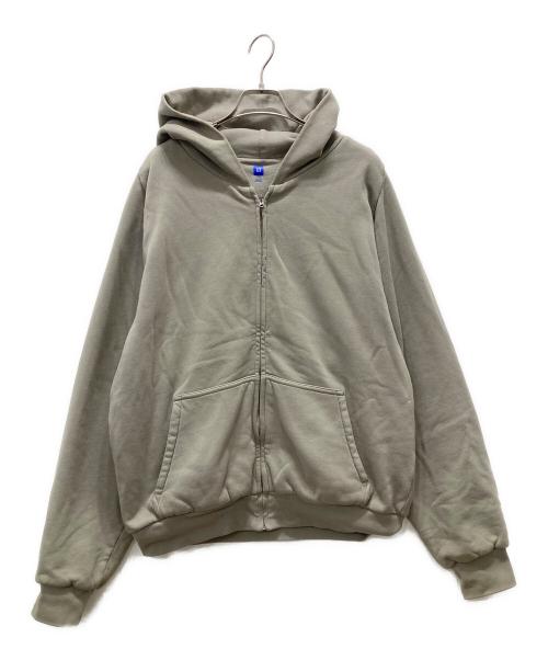 GAP YEEZY（イージー ギャップ）GAP YEEZY (イージー ギャップ) プルオーバーパーカー/ZIP HOODIE グレー サイズ:Lの古着・服飾アイテム