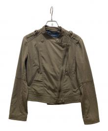 BURBERRY LONDON（バーバリーロンドン）の古着「ライダースジャケット」｜オリーブ