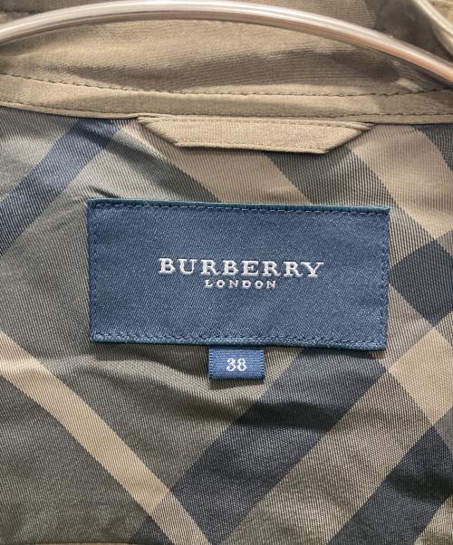 BURBERRY LONDON（バーバリーロンドン）BURBERRY LONDON (バーバリーロンドン) ライダースジャケット オリーブ サイズ:38の古着・服飾アイテム