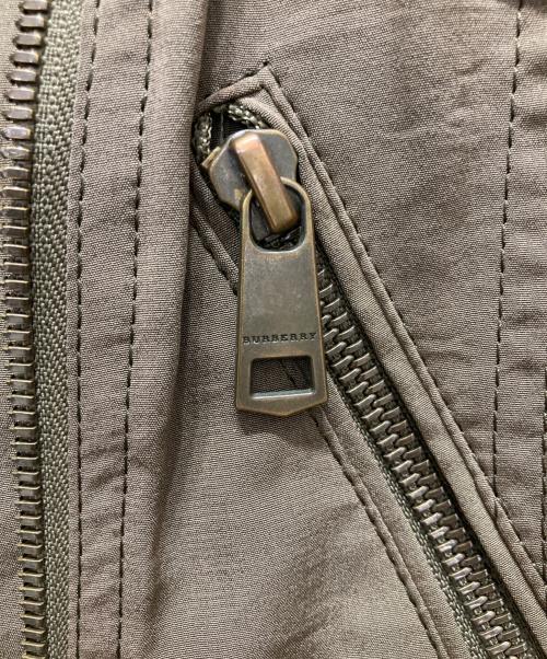 BURBERRY LONDON（バーバリーロンドン）BURBERRY LONDON (バーバリーロンドン) ライダースジャケット オリーブ サイズ:38の古着・服飾アイテム