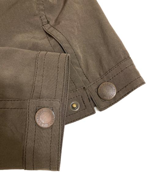 BURBERRY LONDON（バーバリーロンドン）BURBERRY LONDON (バーバリーロンドン) ライダースジャケット オリーブ サイズ:38の古着・服飾アイテム