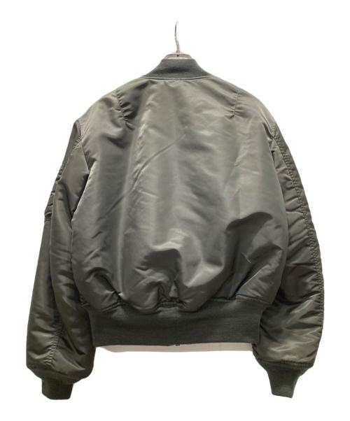 ALPHA（アルファ）ALPHA (アルファ) MA-1ジャケット オリーブ サイズ:Mの古着・服飾アイテム
