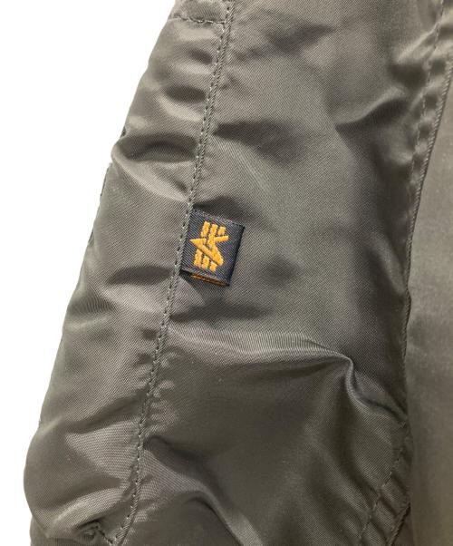 ALPHA（アルファ）ALPHA (アルファ) MA-1ジャケット オリーブ サイズ:Mの古着・服飾アイテム