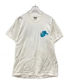 stussy（ステューシー）の古着「折れクラウンTシャツ」｜ホワイト