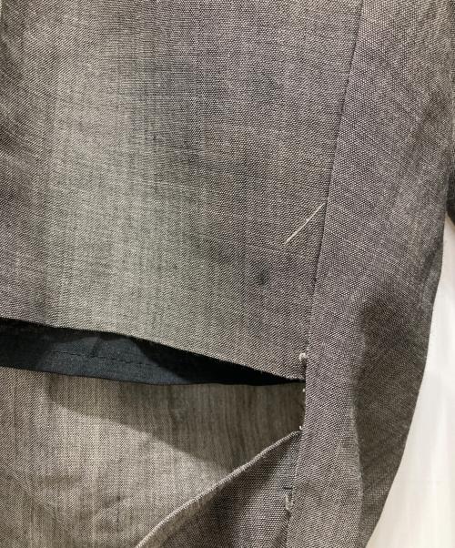 MAISON SPECIAL（メゾンスペシャル）MAISON SPECIAL (メゾンスペシャル) シアースリットストレートパンツ グレー サイズ:38の古着・服飾アイテム