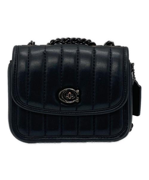 COACH（コーチ）COACH (コーチ) チェーンミニショルダーバッグ ブラックの古着・服飾アイテム