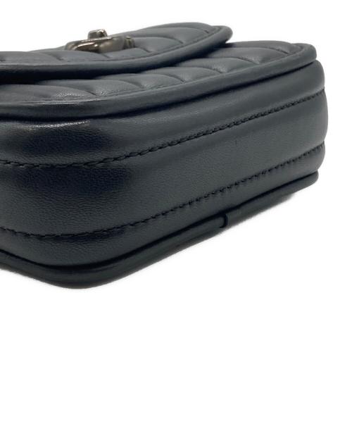 COACH（コーチ）COACH (コーチ) チェーンミニショルダーバッグ ブラックの古着・服飾アイテム