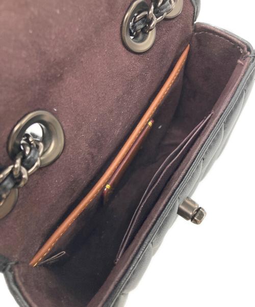 COACH（コーチ）COACH (コーチ) チェーンミニショルダーバッグ ブラックの古着・服飾アイテム