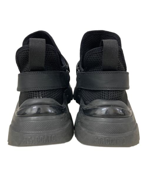 STACCATO（スタッカート）STACCATO (スタッカート) ハイテクロックススリッポン ブラック サイズ:240の古着・服飾アイテム