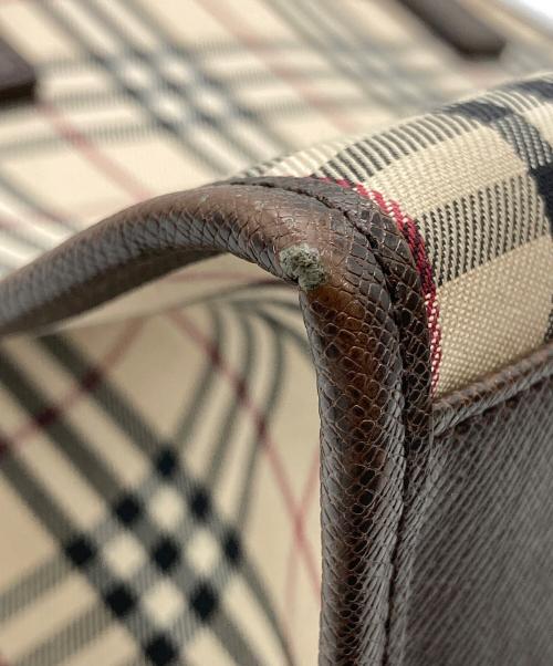 BURBERRY（バーバリー）BURBERRY (バーバリー) バッグ ベージュの古着・服飾アイテム