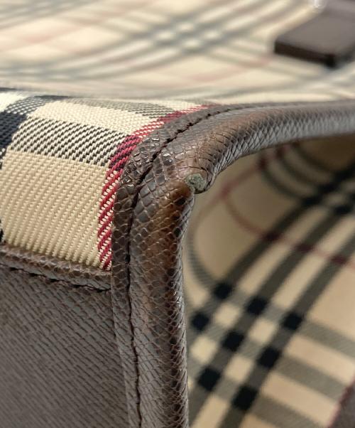 BURBERRY（バーバリー）BURBERRY (バーバリー) バッグ ベージュの古着・服飾アイテム