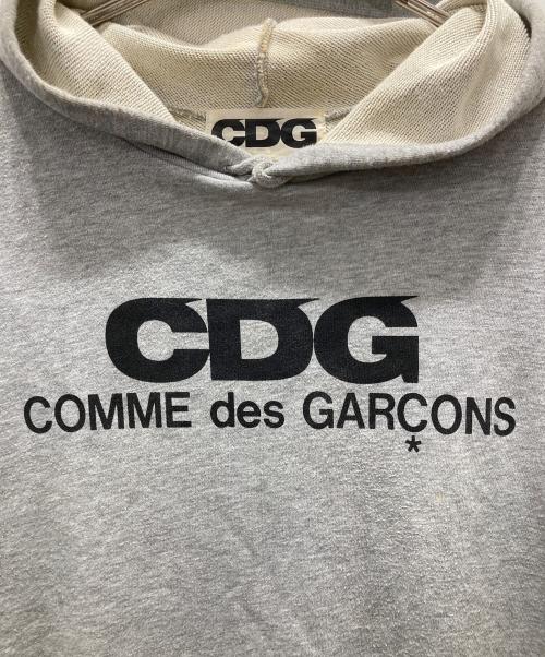 COMME des GARCONS（コムデギャルソン）COMME des GARCONS (コムデギャルソン) CDGパーカー グレー サイズ:XLの古着・服飾アイテム