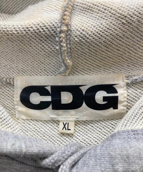 COMME des GARCONS（コムデギャルソン）COMME des GARCONS (コムデギャルソン) CDGパーカー グレー サイズ:XLの古着・服飾アイテム