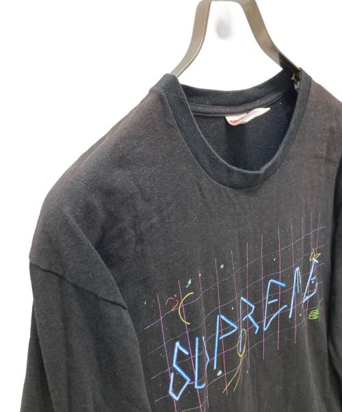 SUPREME（シュプリーム）SUPREME (シュプリーム) 16AW Blade Grid L/S Tee ブラック サイズ:Ⅼの古着・服飾アイテム