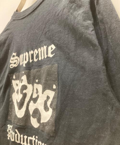 SUPREME（シュプリーム）Supreme (シュプリーム) 16SS Productions L/S Tee ブラック サイズ:Ⅼの古着・服飾アイテム