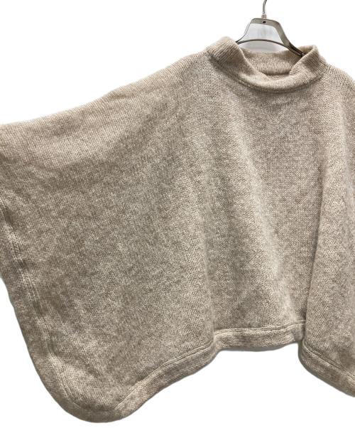 45R（フォーティファイブ・アール）45R (フォーティファイブ・アール) オーバーサイズケープポンチョ ベージュ サイズ:表記なしの古着・服飾アイテム