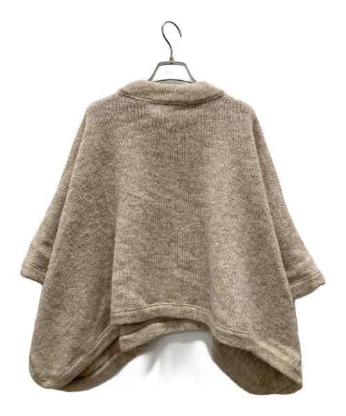45R（フォーティファイブ・アール）45R (フォーティファイブ・アール) オーバーサイズケープポンチョ ベージュ サイズ:表記なしの古着・服飾アイテム