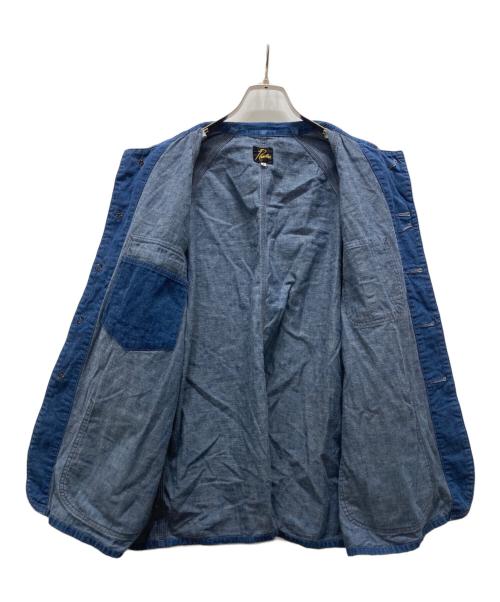 Needles（ニードルズ）Needles (ニードルズ) Chore Jacket 7.5oz Denim/デニムチョアジャケット インディゴ サイズ:Sの古着・服飾アイテム