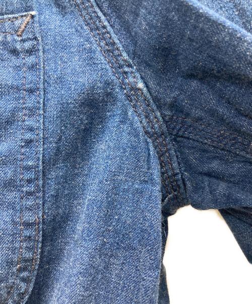 Needles（ニードルズ）Needles (ニードルズ) Chore Jacket 7.5oz Denim/デニムチョアジャケット インディゴ サイズ:Sの古着・服飾アイテム
