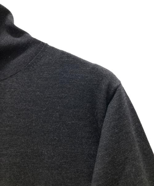 LOEFF（ロエフ）LOEFF (ロエフ) タートルネックニットワンピース グレー サイズ:FREEの古着・服飾アイテム