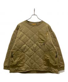 GRIP SWANY（グリップスワニー）の古着「キルティングスウェット」｜カーキ