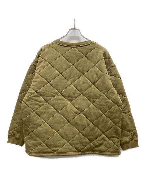 GRIP SWANY（グリップスワニー）GRIP SWANY (グリップスワニー) キルティングスウェット カーキ サイズ:XLの古着・服飾アイテム