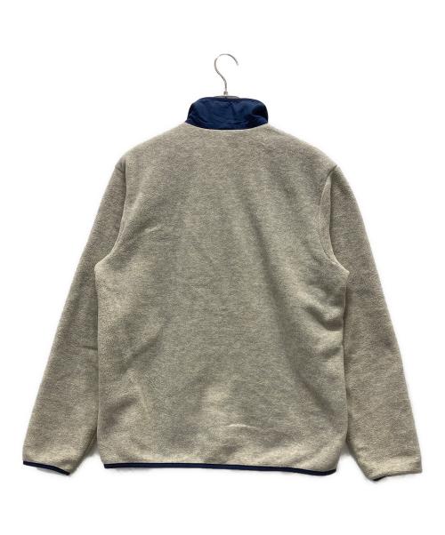 Patagonia（パタゴニア）Patagonia (パタゴニア) シンチラフリースジャケット アイボリー×ネイビー サイズ:Mの古着・服飾アイテム