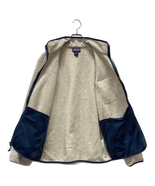 Patagonia（パタゴニア）Patagonia (パタゴニア) シンチラフリースジャケット アイボリー×ネイビー サイズ:Mの古着・服飾アイテム