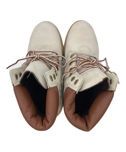 Timberland（ティンバーランド）Timberland (ティンバーランド) 6インチプレミアムブーツ ホワイト サイズ:23.5の古着・服飾アイテム