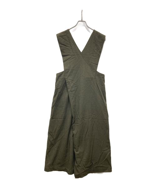 plantation（プランテーション）plantation (プランテーション) ノースリーブワンピース オリーブ サイズ:Mの古着・服飾アイテム