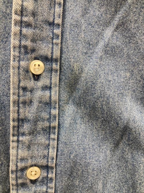 RALPH LAUREN（ラルフローレン）RALPH LAUREN (ラルフローレン) デニムボタンダウンシャツ インディゴ サイズ:Lの古着・服飾アイテム