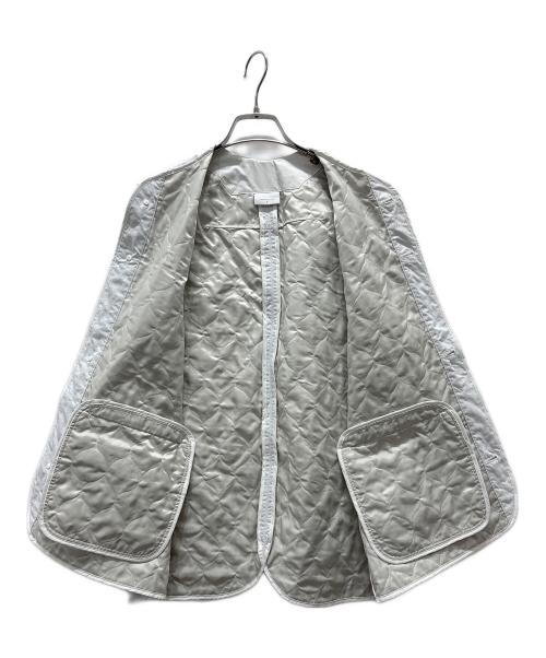 NO CONTROL AIR（ノーコントロールエアー）NO CONTROL AIR (ノーコントロールエアー) キルティングベスト ホワイト サイズ:3の古着・服飾アイテム