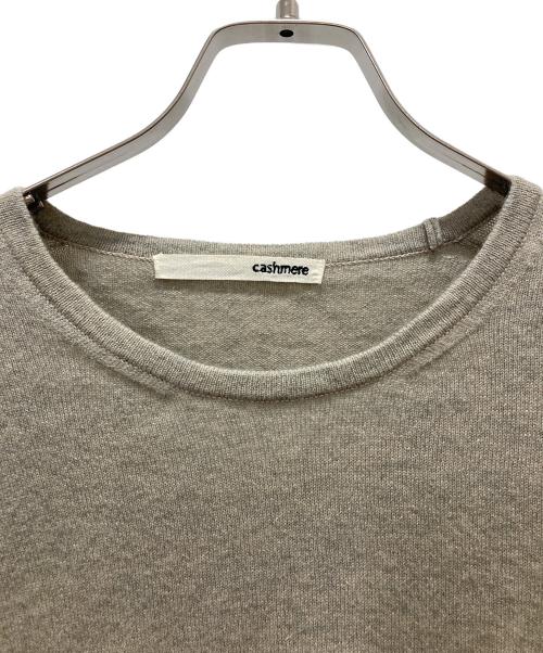 evam eva（エヴァムエヴァ）evam eva (エヴァムエヴァ) カシミヤニット ベージュ サイズ:Sの古着・服飾アイテム