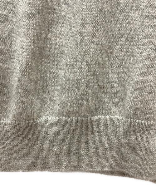 evam eva（エヴァムエヴァ）evam eva (エヴァムエヴァ) カシミヤニット ベージュ サイズ:Sの古着・服飾アイテム