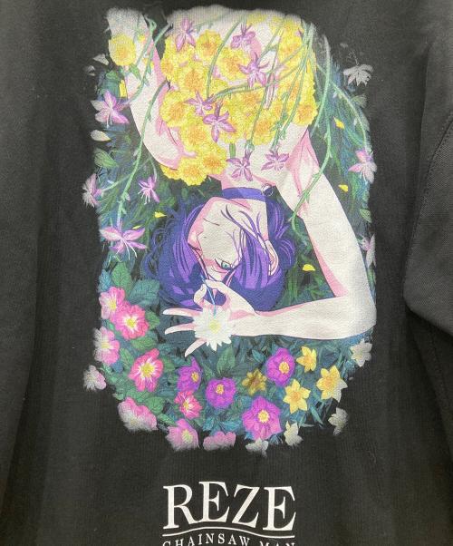 glamb（グラム）glamb (グラム) チェンソーマン (チェンソーマン) Reze Hoodie / レゼフーディ ブラック サイズ:Mの古着・服飾アイテム