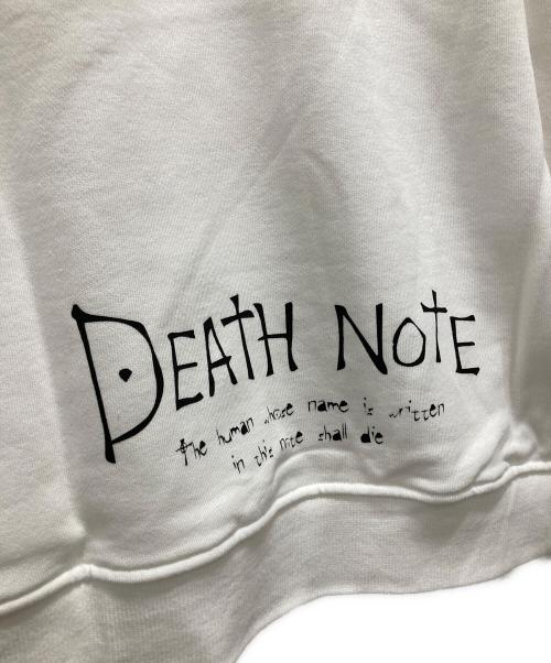 Underground（アンダーグラウンド）UNDERGROUND (アンダーグラウンド) デスノート (デスノート) プリントパーカー ホワイト サイズ:４４ 未使用品の古着・服飾アイテム