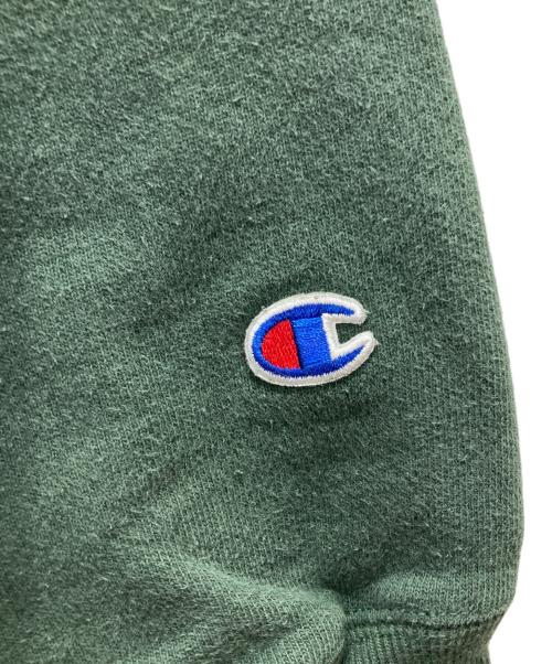 Champion REVERSE WEAVE（チャンピオン リバース ウィーブ）Champion REVERSE WEAVE (チャンピオン リバース ウィーブ) リバースウィーブスウェット グリーン サイズ:XLの古着・服飾アイテム