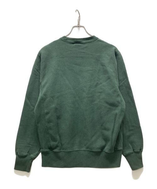 Champion REVERSE WEAVE（チャンピオン リバース ウィーブ）Champion REVERSE WEAVE (チャンピオン リバース ウィーブ) リバースウィーブスウェット グリーン サイズ:XLの古着・服飾アイテム