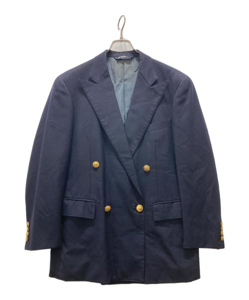 POLO RALPH LAUREN（ポロ・ラルフローレン）POLO RALPH LAUREN (ポロ・ラルフローレン) 金釦ダブルジャケット ネイビー サイズ:Mの古着・服飾アイテム
