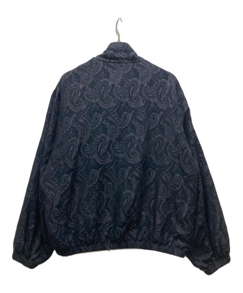 superNova（スーパーノヴァ）supernova (スーパーノヴァ) ペイズリー トラックジャケット/Track jacket Paisley jacquard ブラック サイズ:Mの古着・服飾アイテム