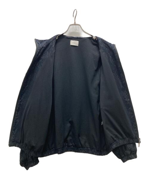 superNova（スーパーノヴァ）supernova (スーパーノヴァ) ペイズリー トラックジャケット/Track jacket Paisley jacquard ブラック サイズ:Mの古着・服飾アイテム