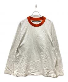 My Beautiful Landlet（マイビューティフルランドレット）の古着「リンガーロングスリーブT」｜ホワイト