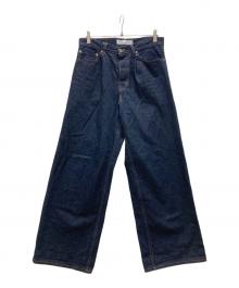 DAIRIKU（ダイリク）の古着「Wide" Rigid Denim Pants 25AW」｜ブラック