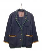 schneidersシュナイダー）の古着「オーストリア製 チロリアンジャケット」｜ネイビー