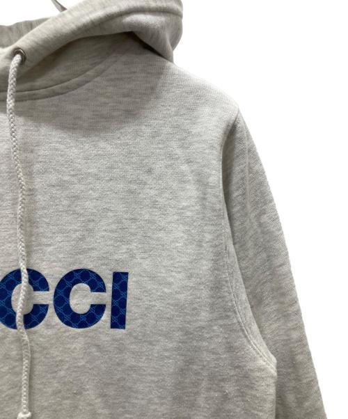 stussy（ステューシー）stussy (ステューシー) 古着 STUCCIロゴスウェット グレー サイズ:Sの古着・服飾アイテム