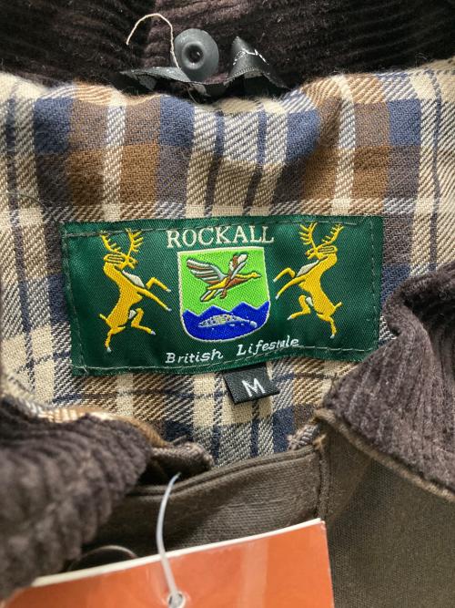 ROCKALL（ROCKALL）ROCKALL (ROCKALL) オイルド ハンティングジャケット ブラウン サイズ:Mの古着・服飾アイテム