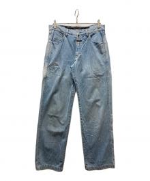 GIRBAUD（ジルボ）の古着「古着デニムパンツ」｜ブルー