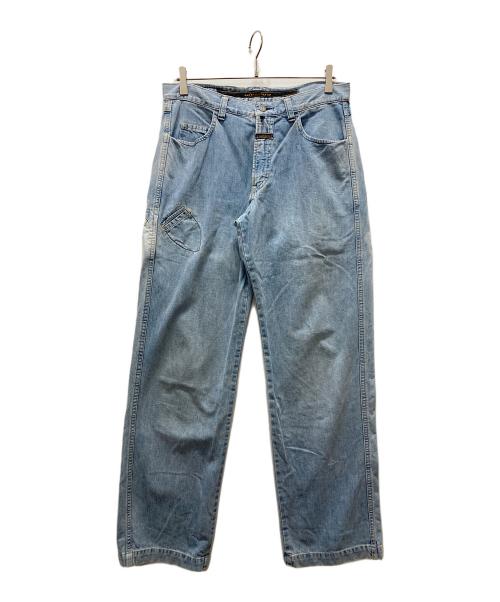 GIRBAUD（ジルボ）GIRBAUD (ジルボ) 古着デニムパンツ ブルー サイズ:Mの古着・服飾アイテム